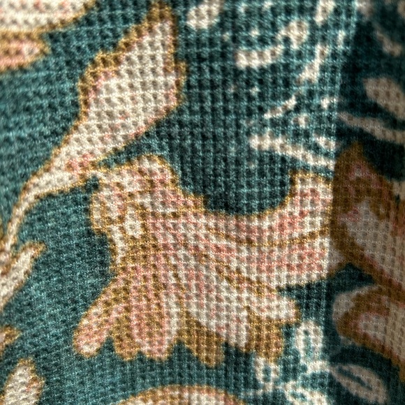 Pilcro Green Gold Henley - Picture 6 of 6